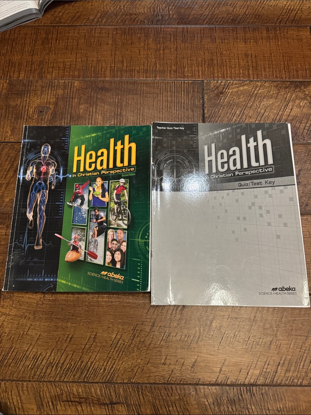 Abeka 7th grade health books